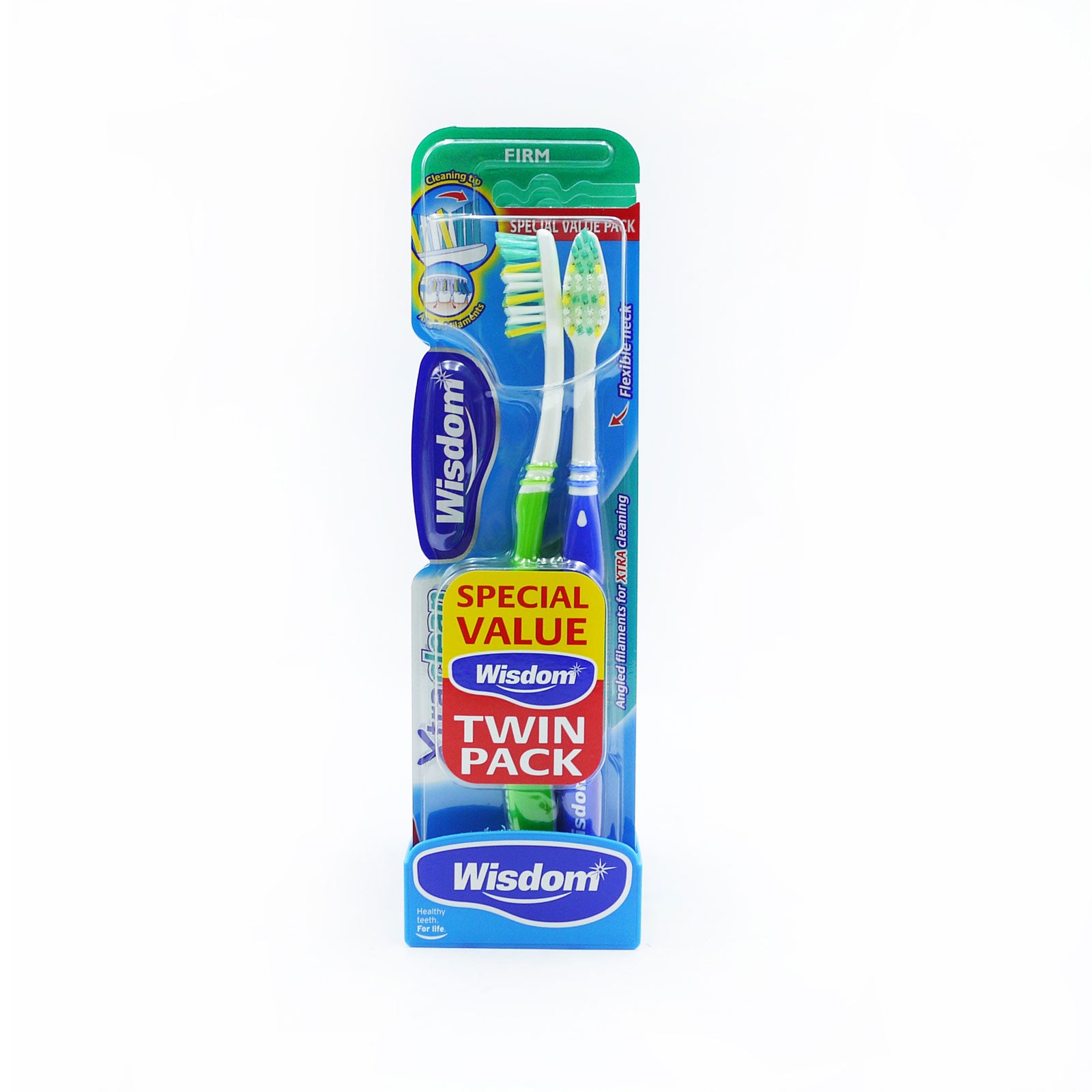 Wisdom Firm Toothbrush Twin Pack Wisdom Firm Toothbrush Twin Pack